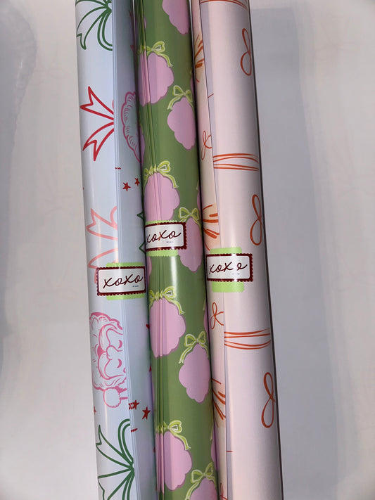 Christmas Wrapping Paper Sheets