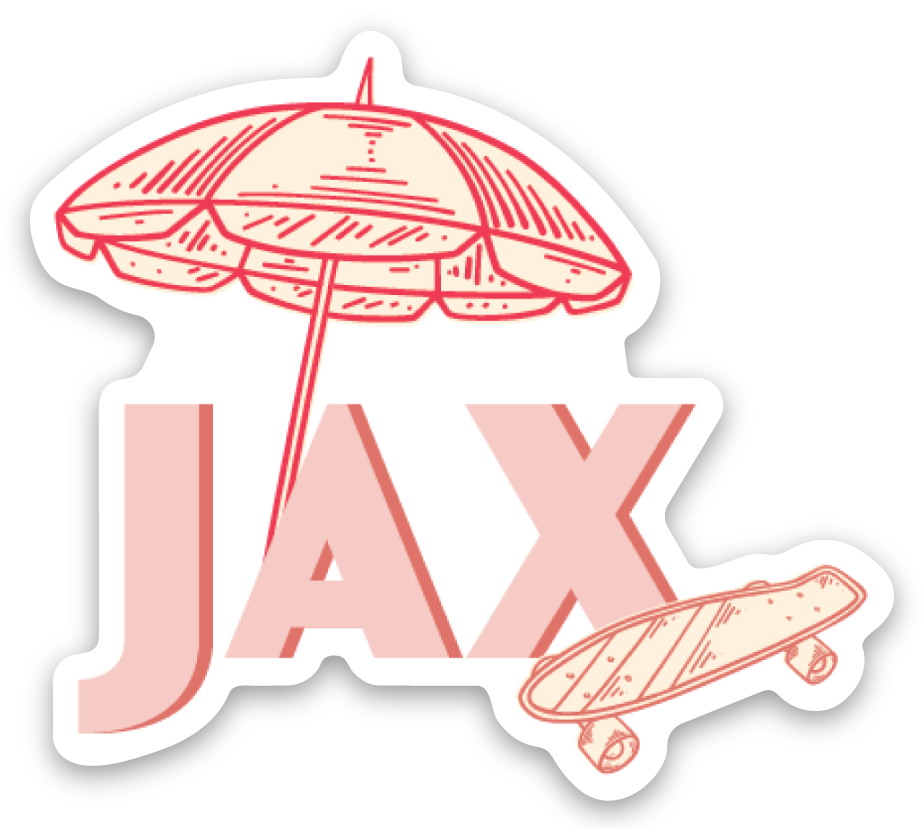 JAX Sticker