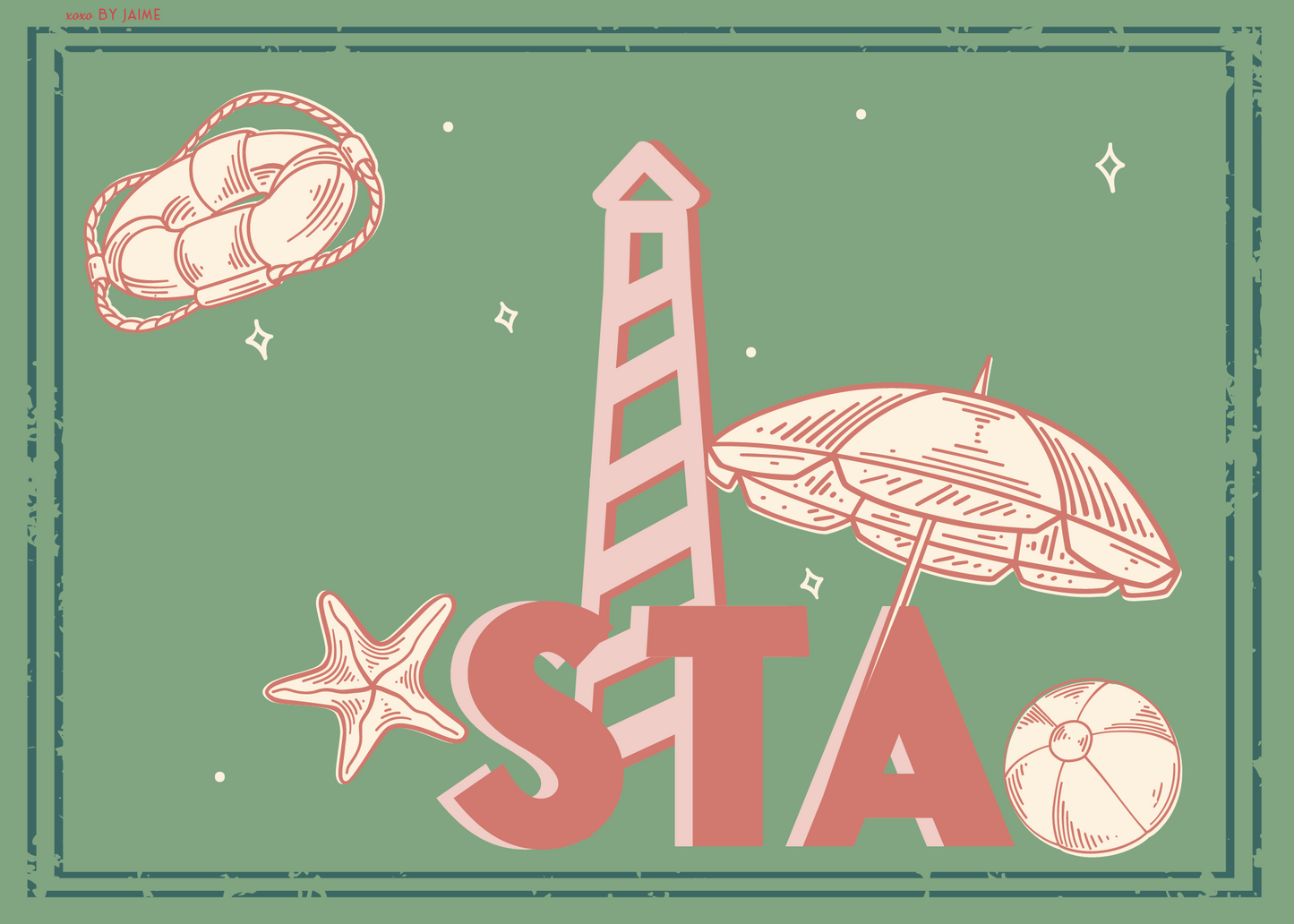 STA Postcard