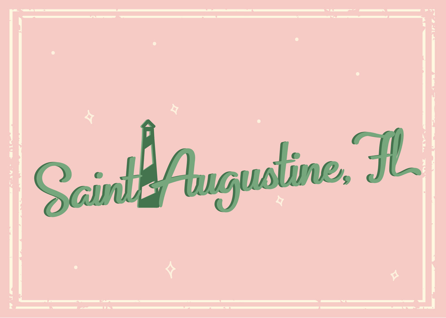 Saint Augustine Postcard